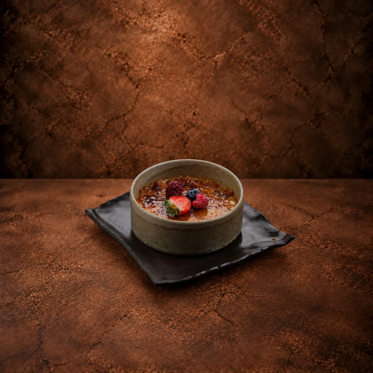 Lime Matcha Creme Brulee