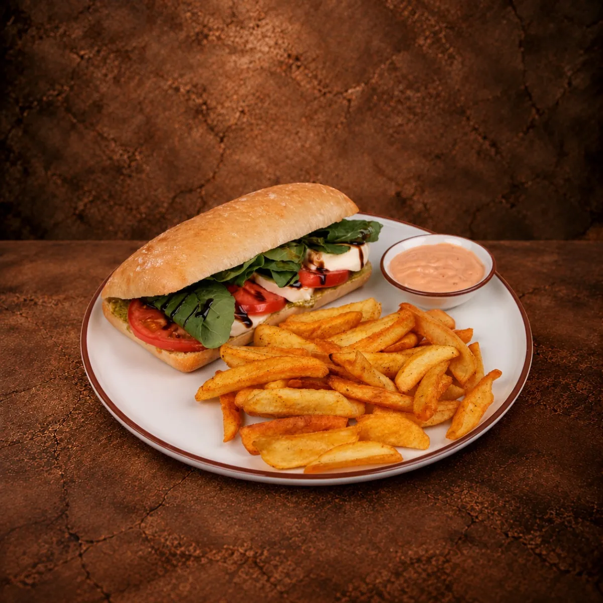 Mozzarella & Domates Sandwich