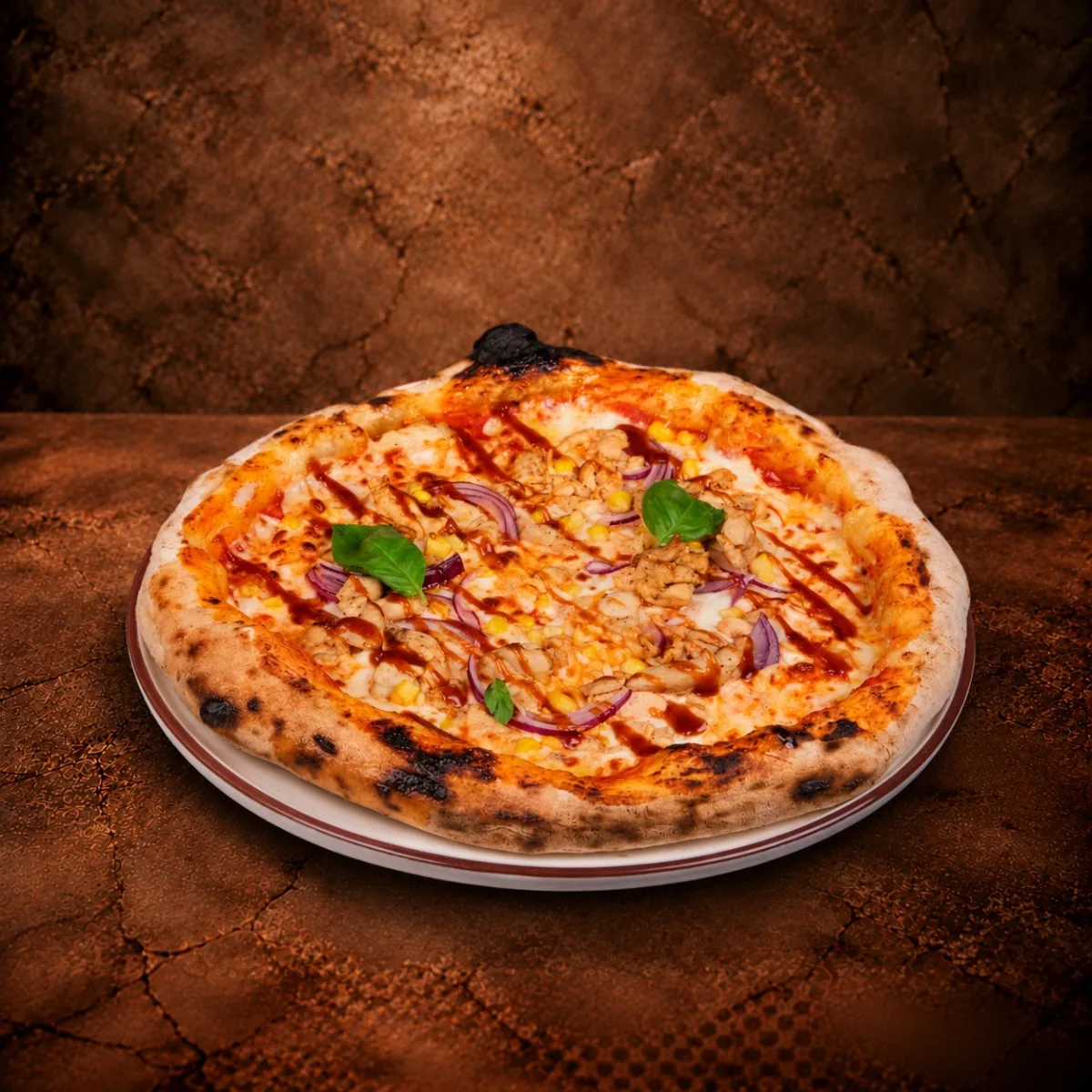 BBQ Tavuk Pizza